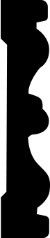 молдинг 1.51.373 гибкий
